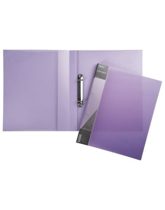 Папка на 2-х кольцах, Diamond, 25мм, 700мкм, фиолетовая 2AB4_02021