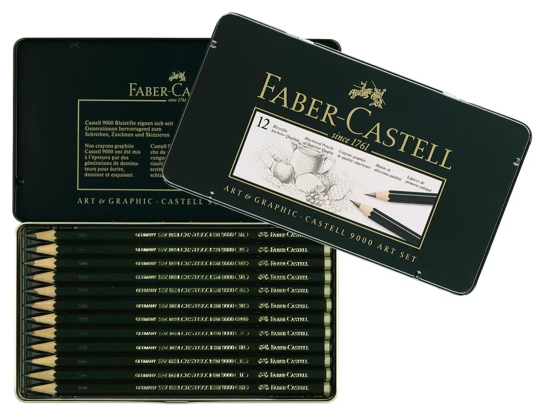 Набор простых карандашей Faber Castell 12 шт. 119065