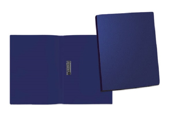 Папка с металлическим зажимом А4 450мкм Expert Complete, синяя 220515 ВЫВОД