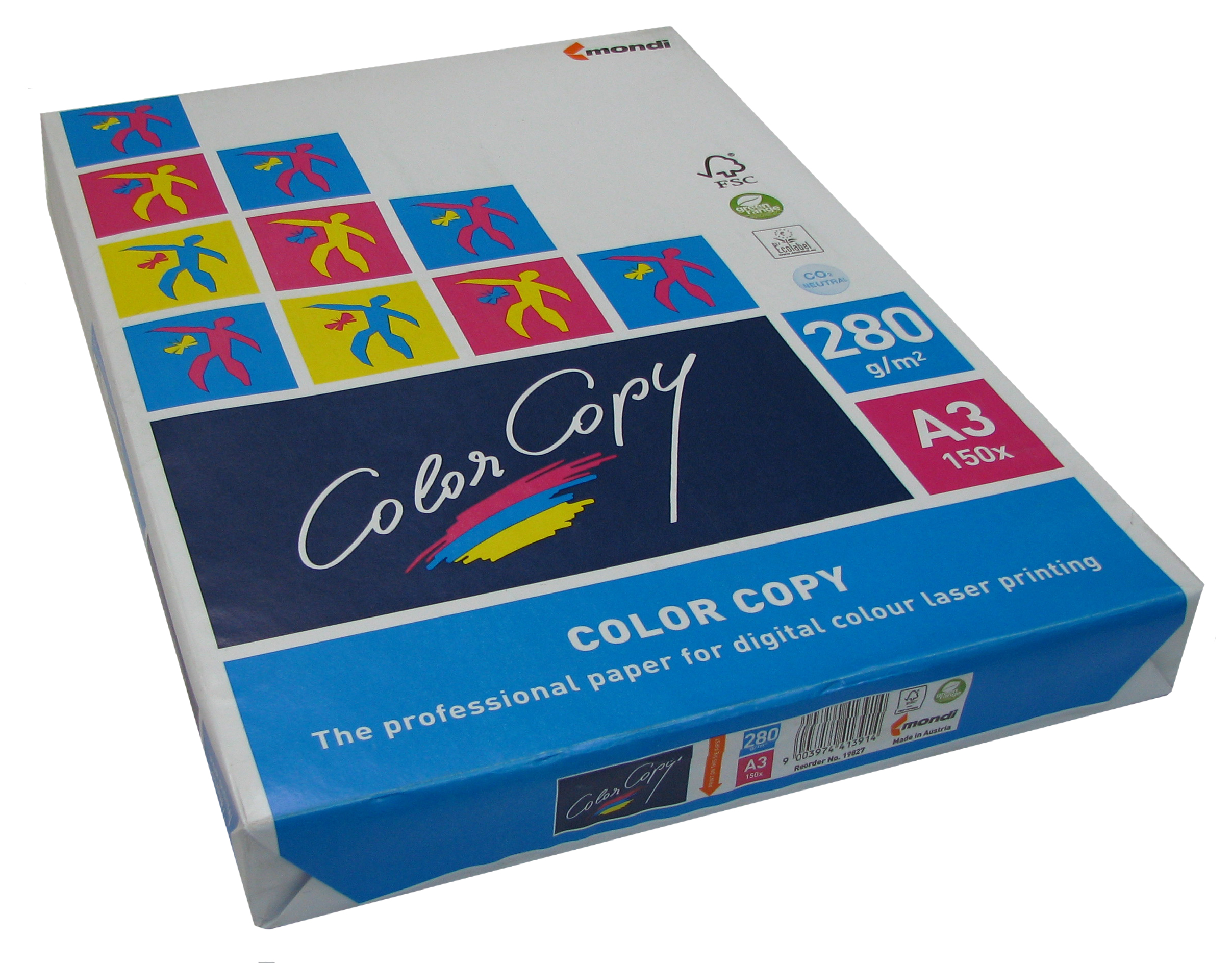 Бумага Color copy clear  А3 160% 280гр 150л