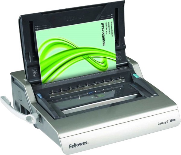 Переплетная машинка Galaxy-e wire Fellowes FS-56225 (металл. пруж., перф. 20, переп 130)
