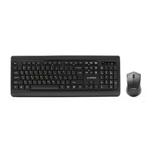 Клавиатура + мышь Gembird KBS-8001 черный USB