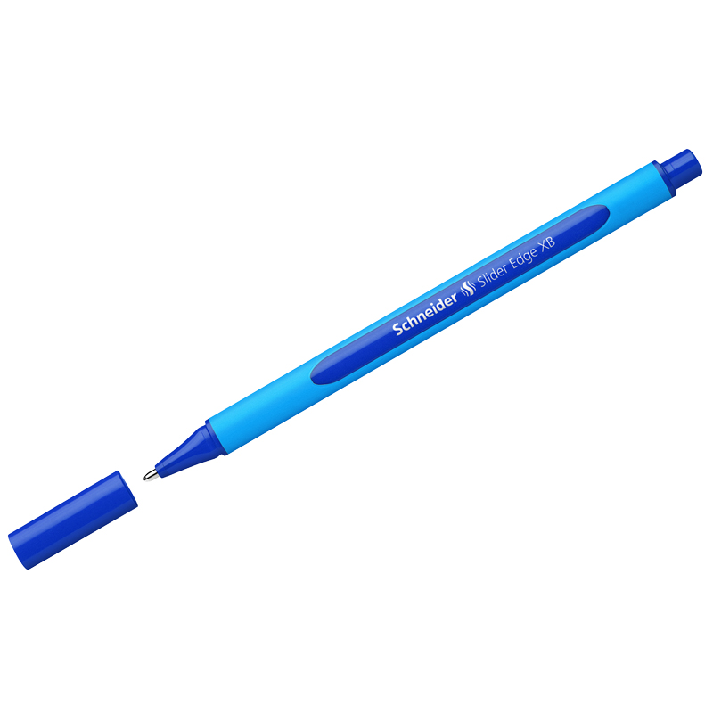 Ручка шариковая Schneider Slider Edge XB синяя 1,4 мм, трехгранная 152203