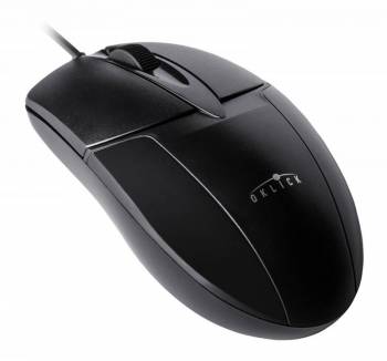 Мышь Oklick 145M черный оптическая (1000dpi) PS/2 (3but)