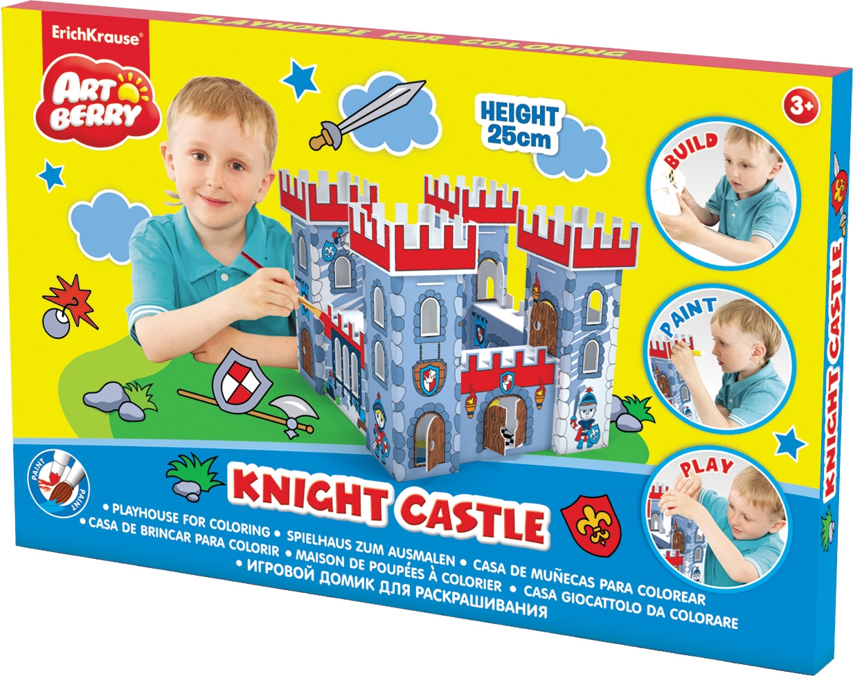 Конструктор для раскрашивания Artberry/Knight Castle/крепость ЕК 39256