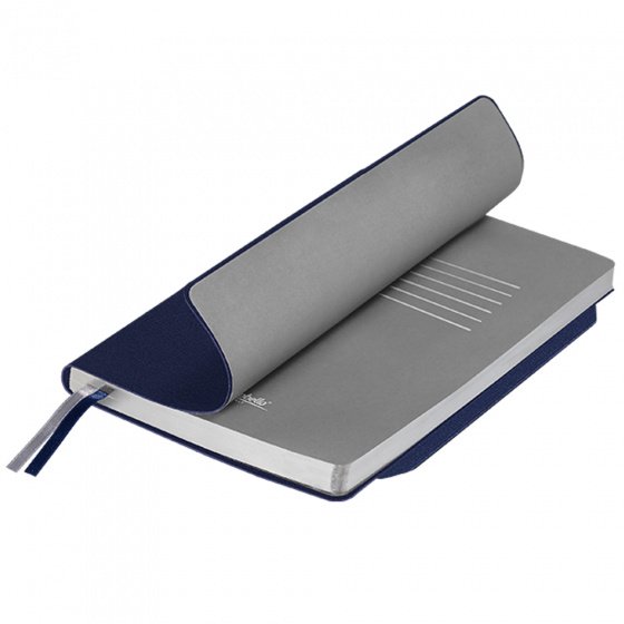 Ежедневник недатированный А5  Portobello Trend, Blue ocean LXX1401148-silver/S синий/серебряный