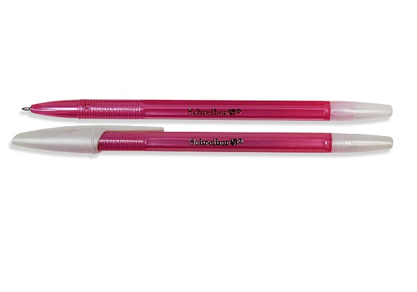 Ручка шариковая S 440, масл.основа, розовый корп., синяя