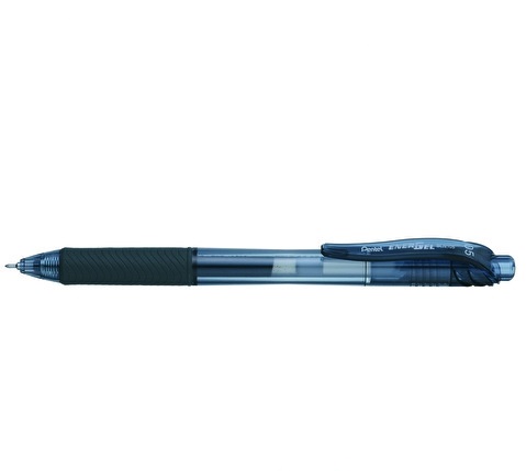 Ручка гелевая автомат. ENERGEL-X, рез.грип, черный стержень, 0,7 мм Pentel BL107-A ВЫВОД