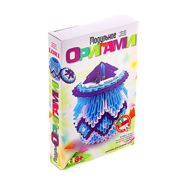 Набор д/ творчества Модульное оригами "Шкатулка для секретов" Мб-010