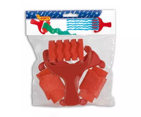 Валики для рисования широкие 3шт. фигурные  JOVI 811