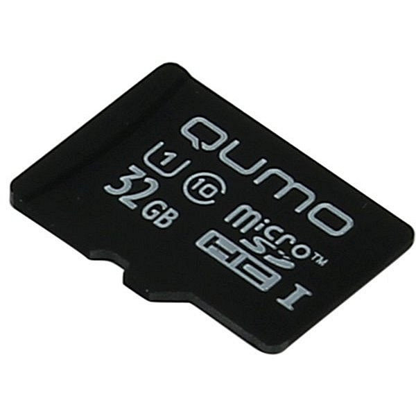 Карта памяти MicroSDHC 32GB Сlass 10 QUMO (без адаптера SD)