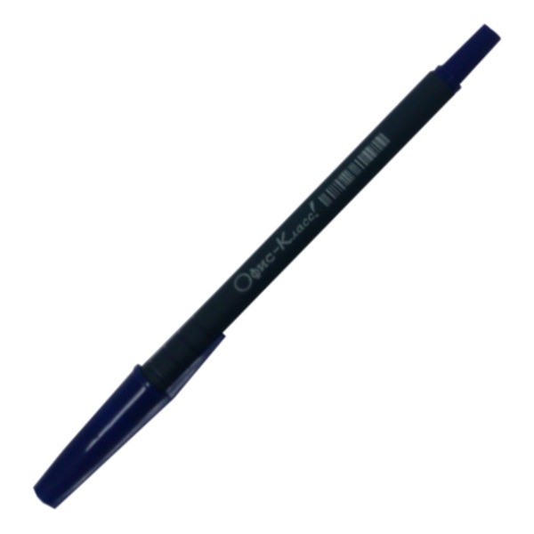 Ручка шариковая deVENTE Офис Класс 5073413  прорез.синий корпус, синяя 