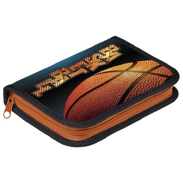 Пенал 1 отд. Hatbeг Premium -Баскетбол- с откидной планкой NPn_68270