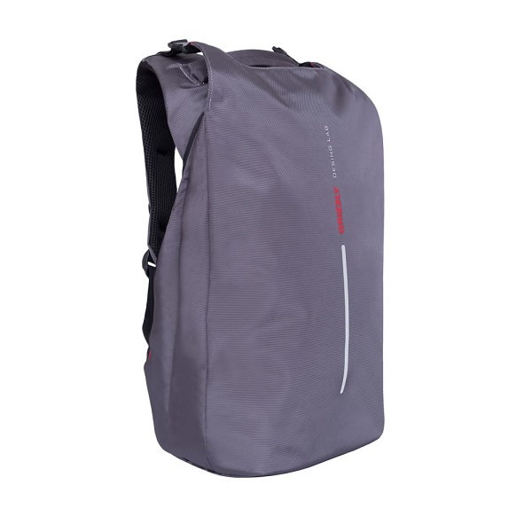 Рюкзак молодежный GRIZZLY RQ-916-1, 27*44*17 см, серый
