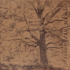 Альбом для эскизов "Дерево"  210*210 40л. на картоне ЭДК