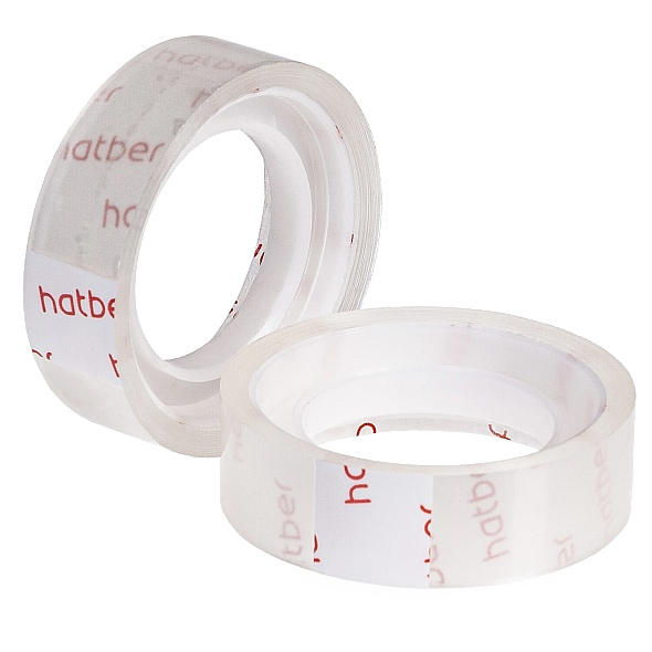 Скотч 12мм*10м Hatber 12FS_12010 прозрачный