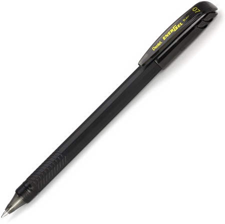 Ручка гелевая ENERGEL, черный стержень, 0.7 мм Pentel BL417-A ВЫВОД
