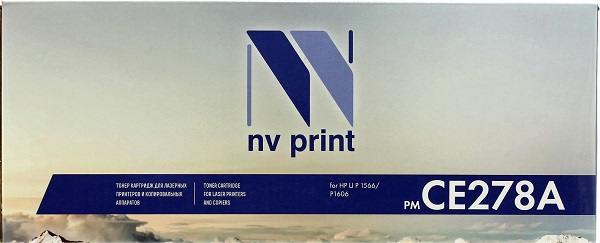Картридж совм. NV Print 78A CE278A черный HP LJ P1566/P1606dn/M1530/M1536 (2,1К)