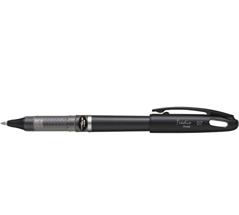 Ручка гелеваяTradio Energel, черный корпус, 0.7 мм Pentel BL117A-AX, черная