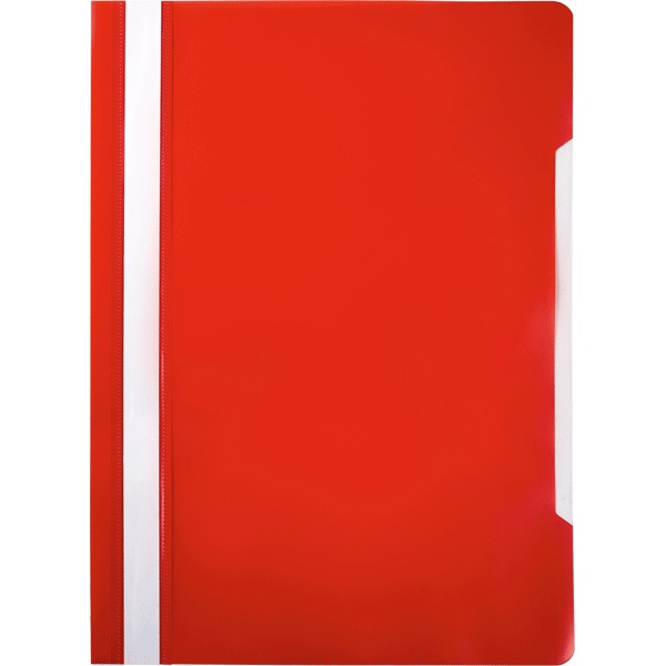 Скоросшиватель А4 мягкий пластик, красный Attomex 100/110мкм 3079802
