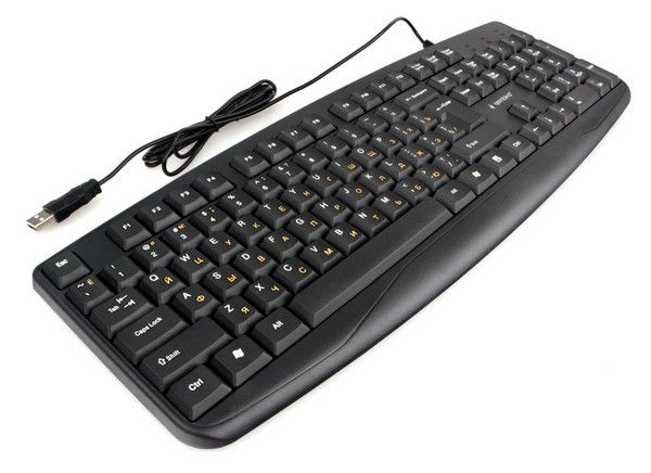 Клавиатура Gembird KB-8351U-BL, черный USB
