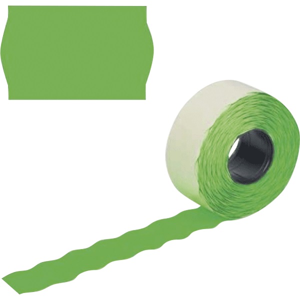 Этикет-лента 800 эт. 22x12 (волна) зеленая deVENTE 2061703