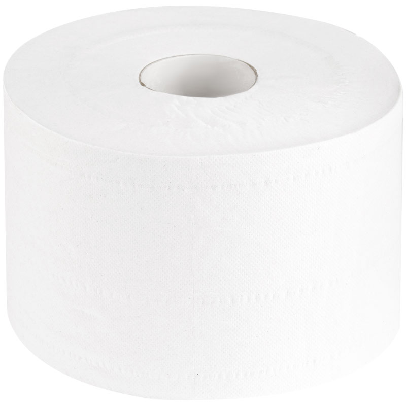 Туалетная бумага 215м 2-слойная OfficeClean Professional, белая, на втулке 342773