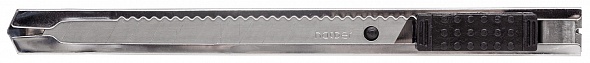 Нож канцелярский  9мм Hatber METAL auto-lock, UK_060163