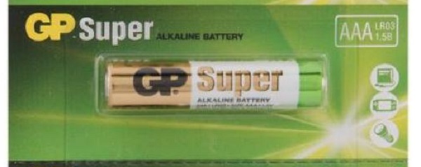 Батарейка GP Super Alkaline LR03 24А AAA