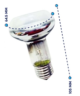 Лампа накаливания E27, 200Вт Шар