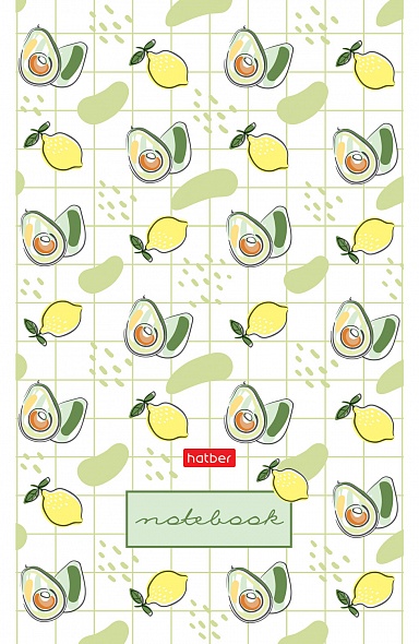 Блокнот А5 на скрепке.,80 л. Хатбер -Нежная фантазия- 80Б5В1_23746