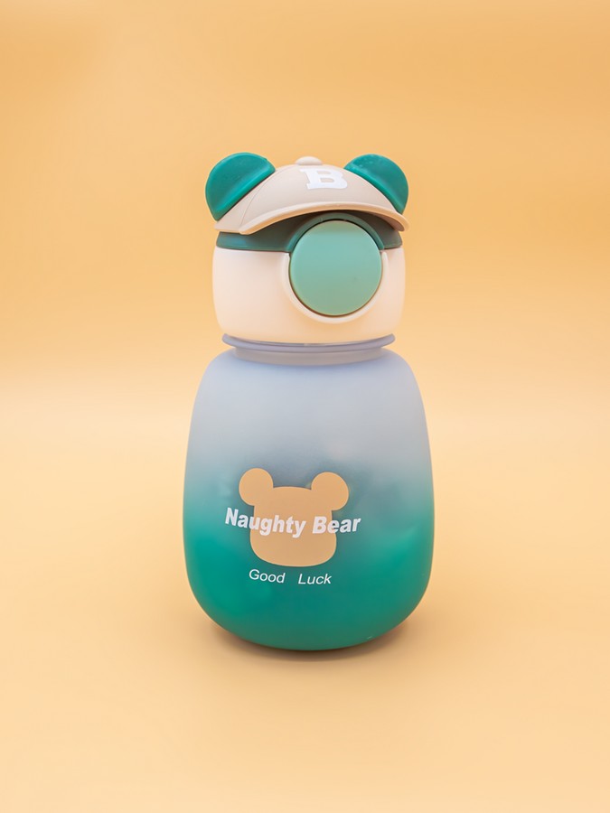 Бутылка 650мл, Животные. пластик, градиент