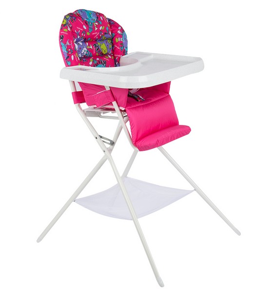 Кресло для кормления складное КДС.03 бело-розовый