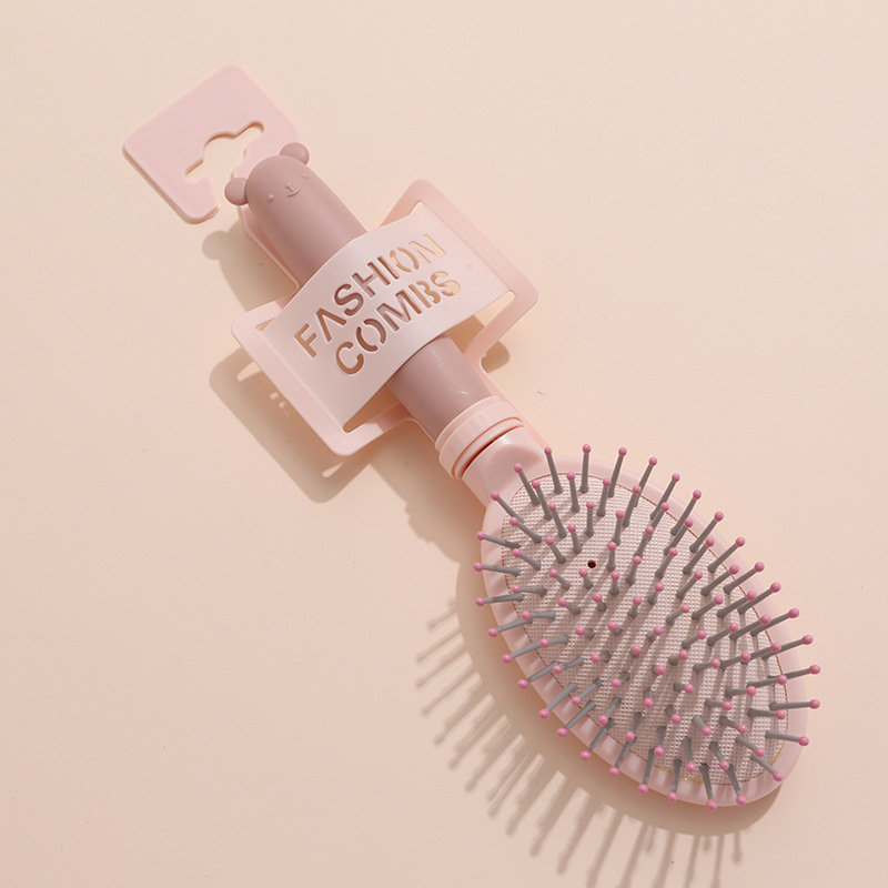 Расческа женская Fashion combs, овальная, розовый