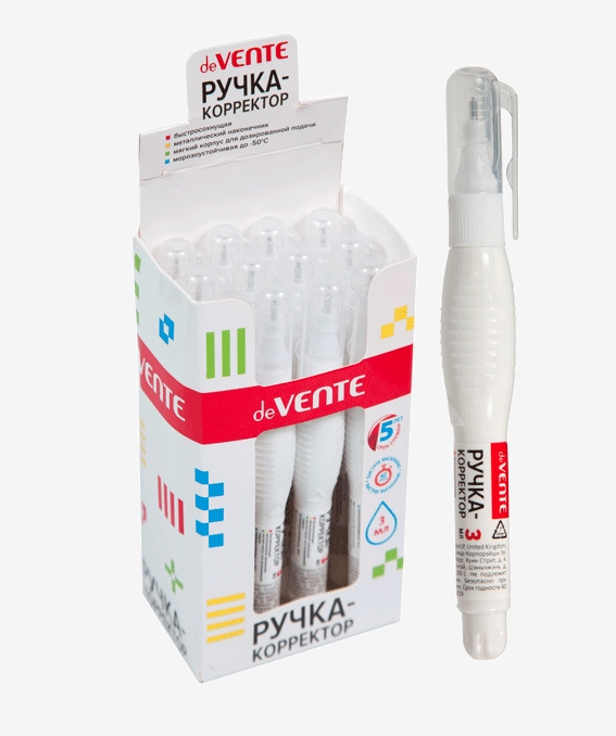 Ручка-корректор deVENTE  3 мл. 4061102