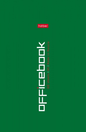 Блокнот А5 на скрепке.,80 л. Хатбер -Office Book- 80Б5В1_28090
