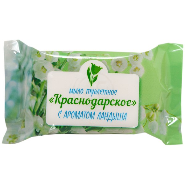 Мыло туалетное 100гр Меридиан Краснодарское. Ландыш