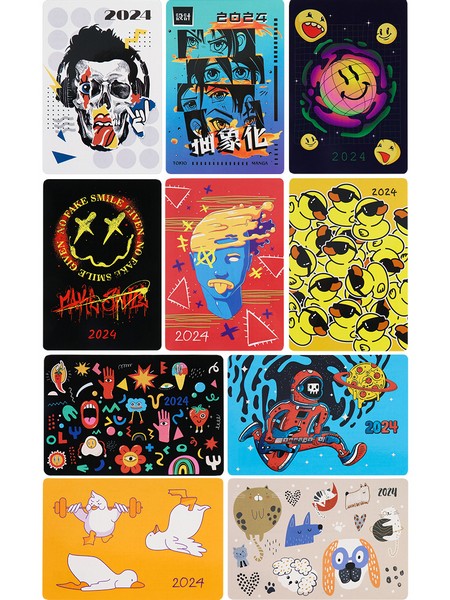 Календарь карманный на 2024г КРУТОЙ МИКС, ассорти КК-6829