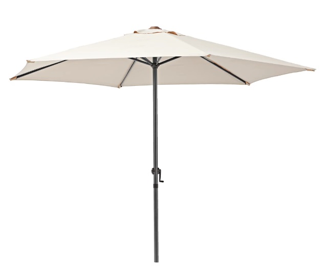 Зонт садовый 2,6м, коричневый