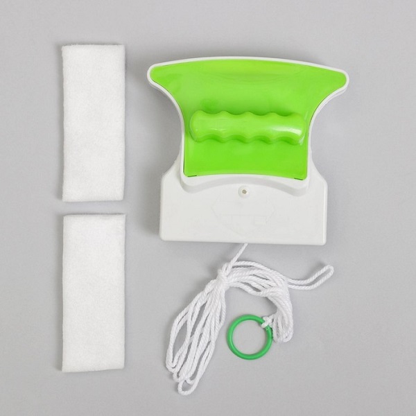 Щетка для мытья окон с двух сторон, магнитная