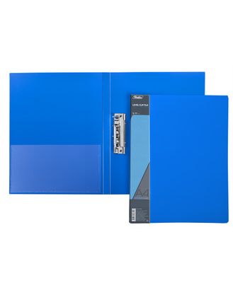Папка с зажимом Standart, 17мм, 700мкм AC4_00109 синяя