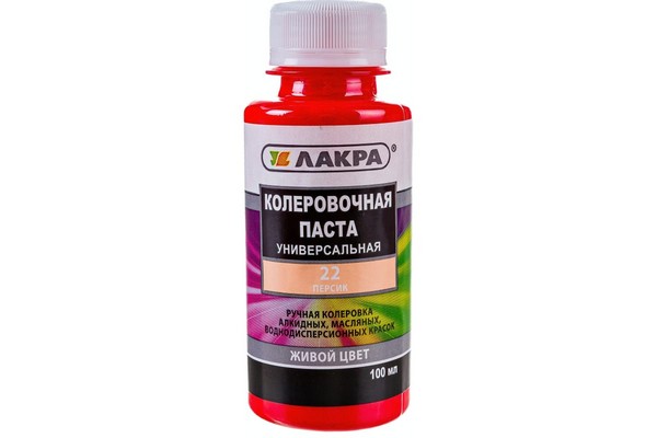 Колер универс. Персик 0,1л 