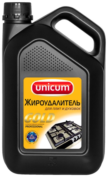 Средство чистящее для плит 3л UNICUM Жироудалитель, канистра
