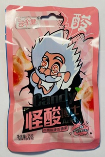 Конфеты кислые Sour Acid Candy, 25гр Персик