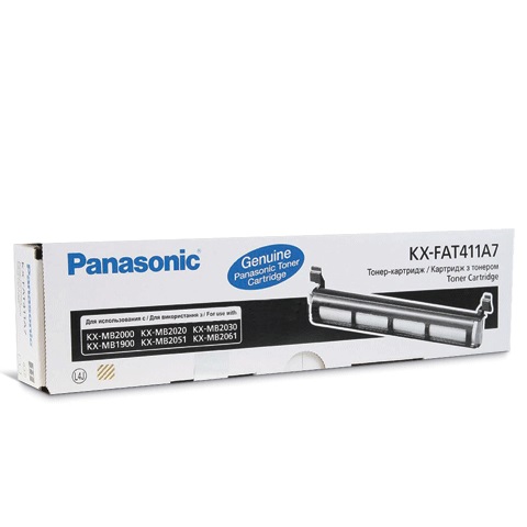 Тонер - картридж KX-FAT411A/411A7 Panasonic Orig (2000коп)