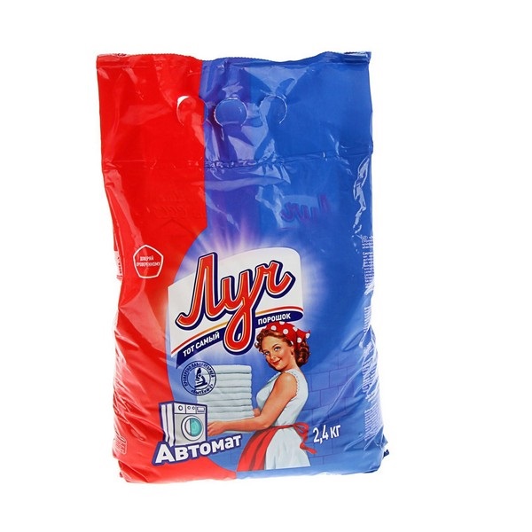 Порошок стиральный ЛУЧ автомат 2,4 кг