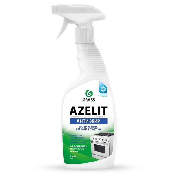 Средство чистящее для плит Azelit, от жира, нагара, 600мл курок