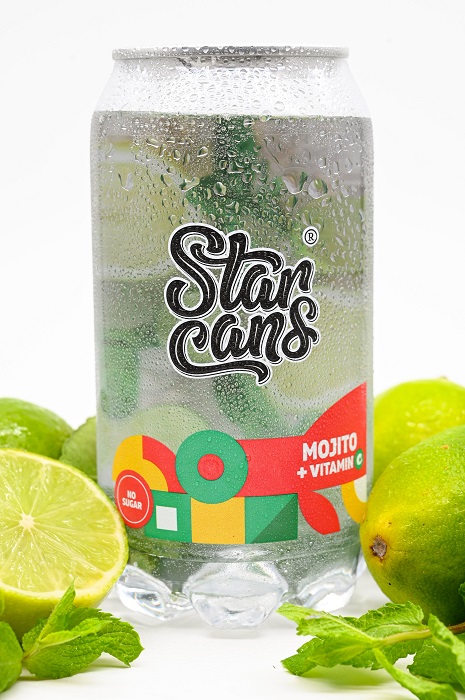 Газированный напиток StarCans со вкусом Мохито 350мл