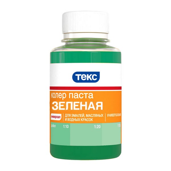 Колер универс. Зеленый 0,1л