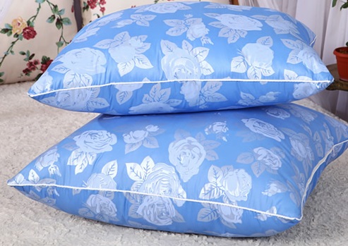 Подушка лебяжий пух 50*50см, тик